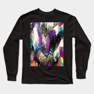 Ebb & Flow - Fluid Art Long Sleeve T-Shirt